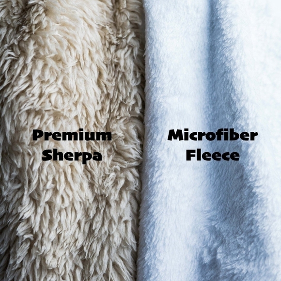 Seasons blanket 50x60 throw premium sherpa - Picture 3 of 3